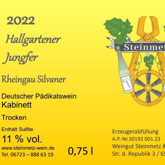 Sohn – Trocken 2022 Kabinett Steinmetz und Silvaner GbR
